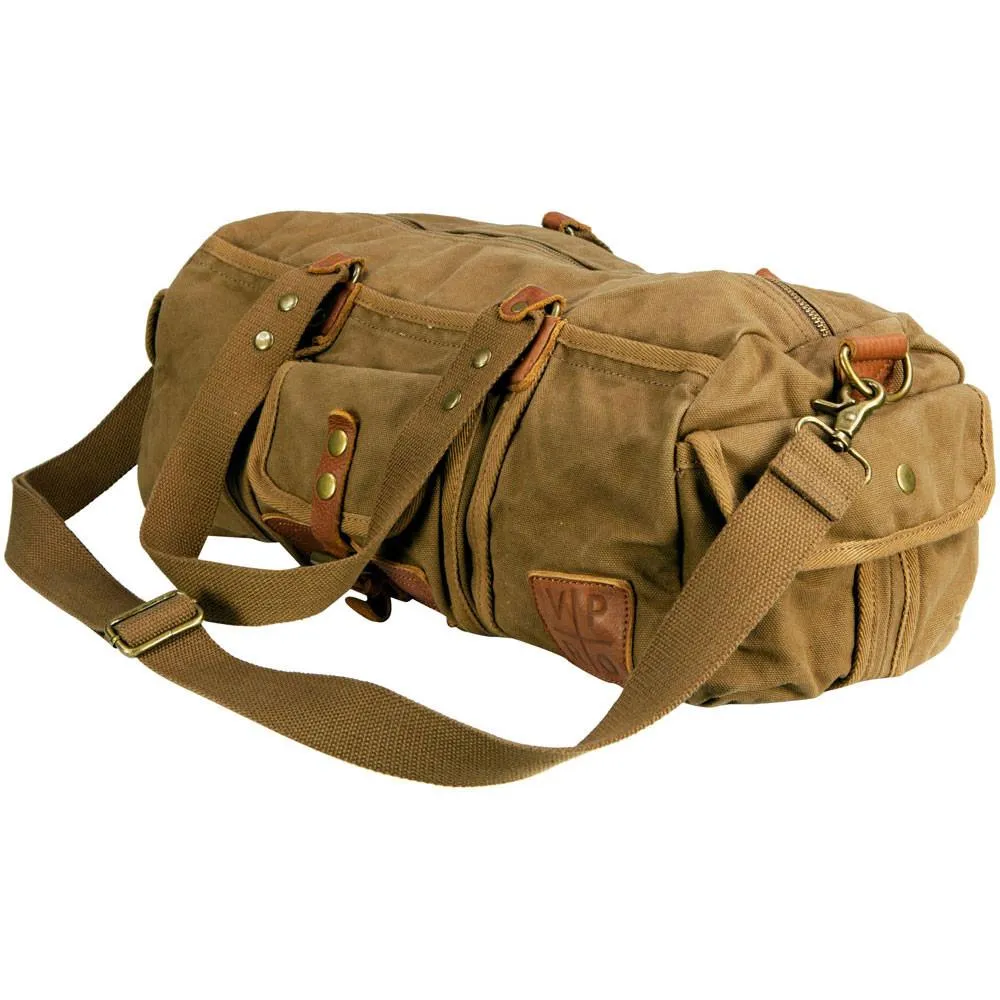 Viparo Khaki Brown Theo Bag