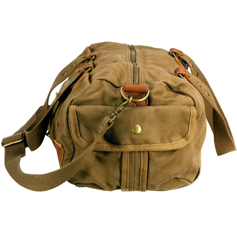 Viparo Khaki Brown Theo Bag