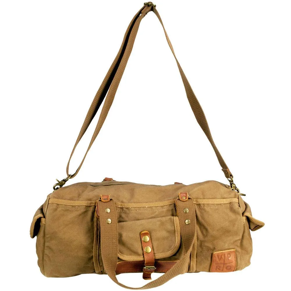 Viparo Khaki Brown Theo Bag