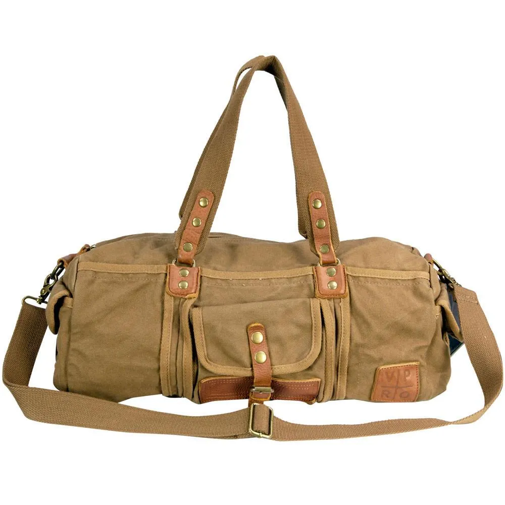 Viparo Khaki Brown Theo Bag