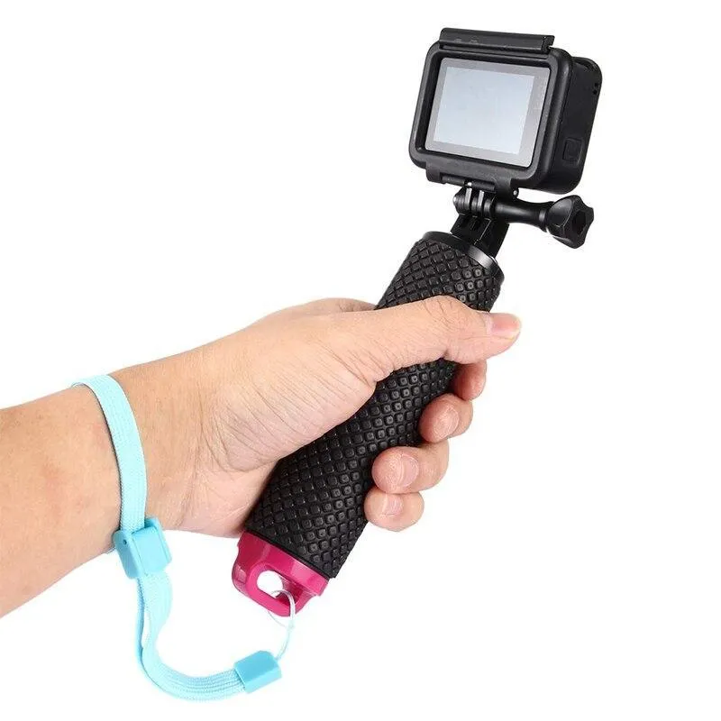 Waterproof Floating Hand Grip Monopod GoPro Hero 8 7 6 5 4 Session Yi 4K Sjcam Eken Action Cameras Accessory