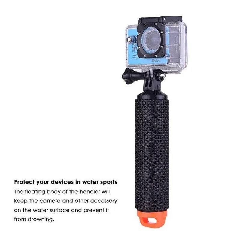 Waterproof Floating Hand Grip Monopod GoPro Hero 8 7 6 5 4 Session Yi 4K Sjcam Eken Action Cameras Accessory